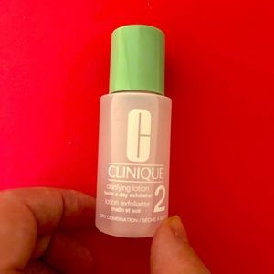 CLINIQUE Clarifying Lotion 2 Twice a Day Exfoliator MINI (1oz/30mL)